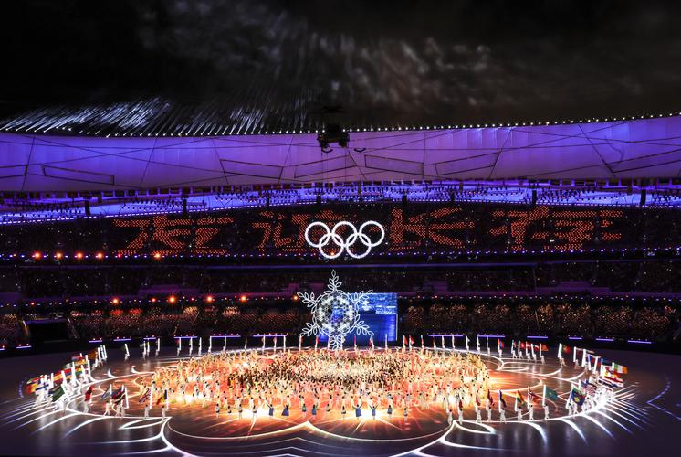 2022冬奥会闭幕式图片